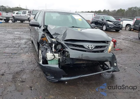 2011 Toyota Corolla S from USA, damaged, VIN 2T1BU4EE7BC698091